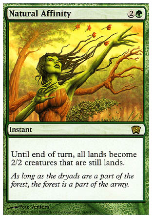 Natural Affinity (8th Edition) Light Play