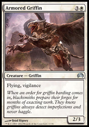 Armored Griffin (Planechase 2012) Near Mint