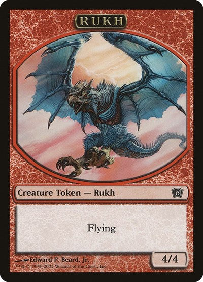 Rukh Token (8th) (Promos: Magic Player Rewards) Near Mint