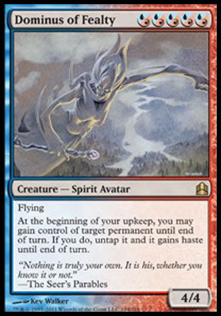 Dominus of Fealty (Commander) Light Play