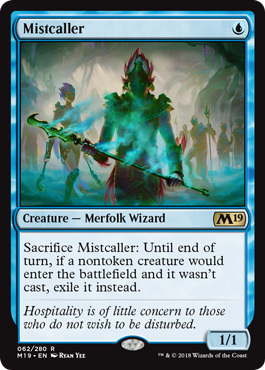 Mistcaller (Magic 2019 Core Set) Near Mint