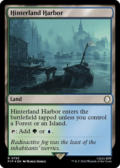 Hinterland Harbor (Surge Foil) (Universes Beyond: Fallout) Near Mint