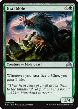 Graf Mole (Shadows Over Innistrad) Near Mint Foil