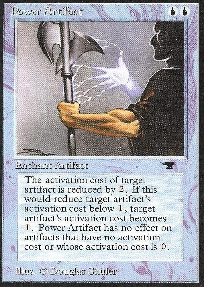 Power Artifact (Antiquities) Light Play