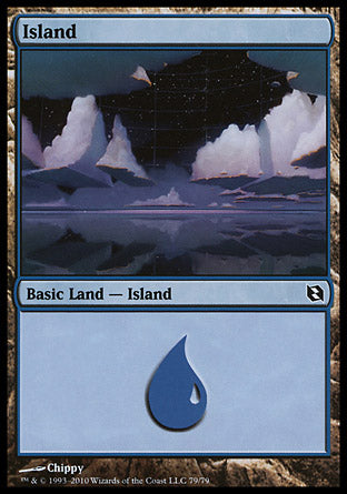 Island (079) (Duel Decks: Elspeth vs Tezzeret) Near Mint