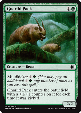 Gnarlid Pack (Modern Masters 2015) Near Mint Foil