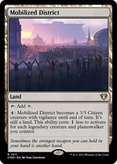 Mobilized District (Commander Masters) Near Mint