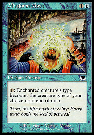Mistform Mask (Onslaught) Near Mint Foil