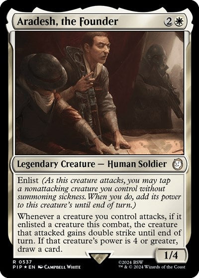 Aradesh, the Founder (Surge Foil) (Universes Beyond: Fallout) Near Mint