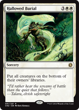 Hallowed Burial (Conspiracy: Take the Crown) Near Mint