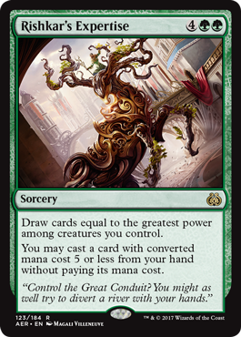Rishkar's Expertise (Aether Revolt) Near Mint