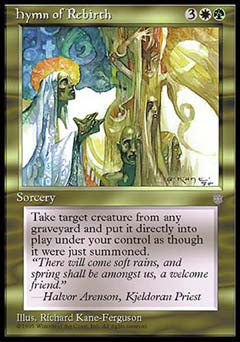 Hymn of Rebirth (Ice Age) Near Mint