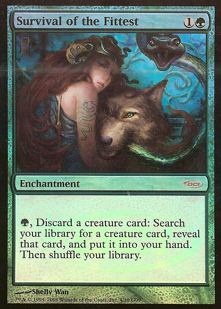 Survival of the Fittest (Judge Foil Promo) (Promotional Cards) Near Mint Foil