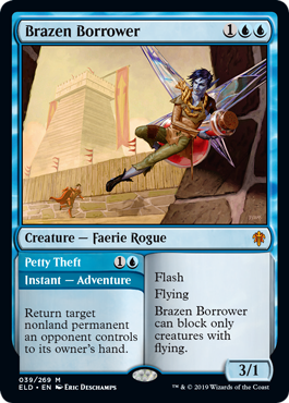 Brazen Borrower (Throne of Eldraine) Near Mint