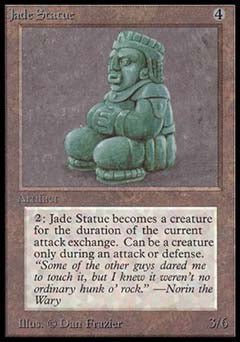 Jade Statue (Beta) Near Mint