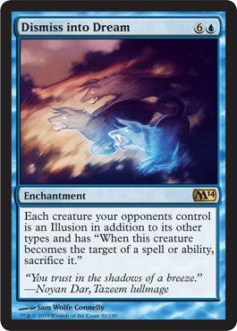 Dismiss into Dream (Magic 2014 Core Set) Near Mint