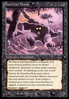 Guardian Beast (Arabian Nights) Damaged / Poor