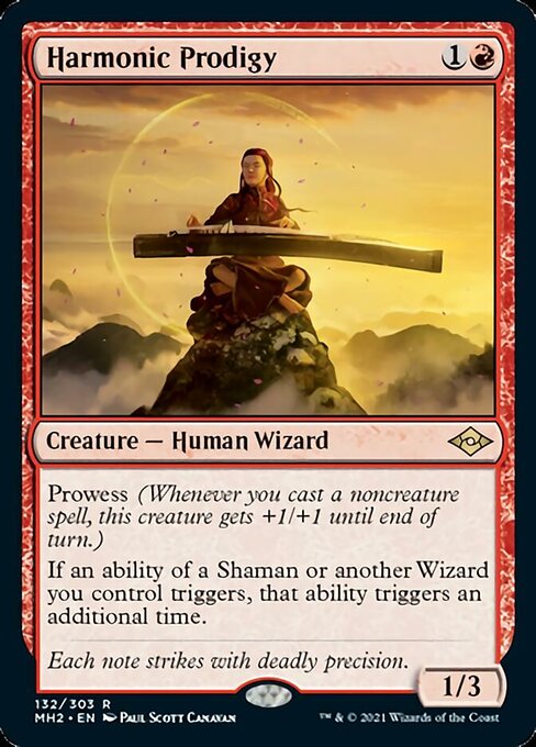 Harmonic Prodigy (Modern Horizons 2) Near Mint Foil