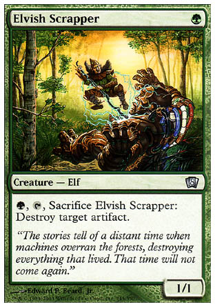 Elvish Scrapper (8th Edition) Near Mint Foil