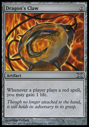 Dragon's Claw (10th Edition) Light Play