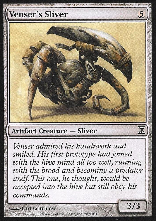 Venser's Sliver (Time Spiral) Near Mint