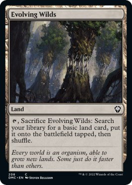 Evolving Wilds (Commander: Dominaria United) Near Mint
