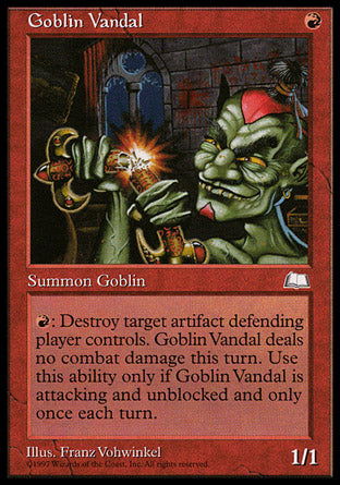 Goblin Vandal (Weatherlight) Near Mint