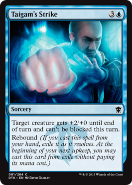 Taigam's Strike (Dragons of Tarkir) Near Mint Foil