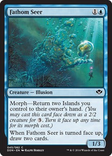Fathom Seer (Duel Decks: Speed vs Cunning) Near Mint