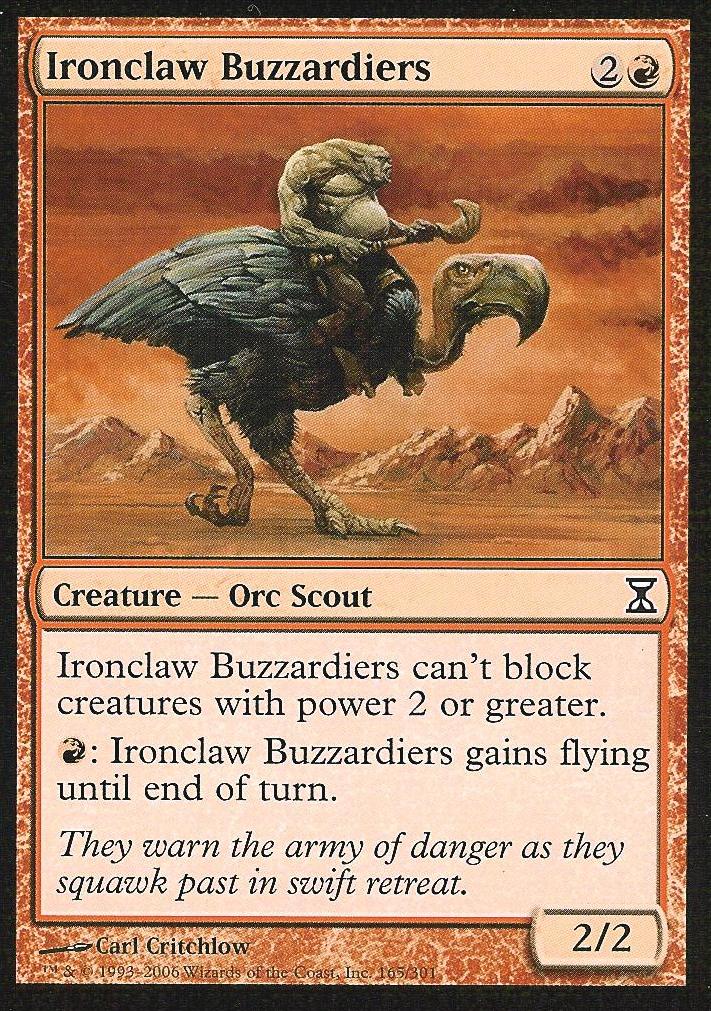 Ironclaw Buzzardiers (Time Spiral) Near Mint Russian