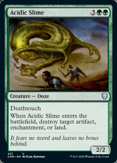 Acidic Slime (Commander 2020 Commander Legends) Near Mint