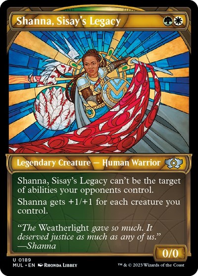 Shanna, Sisay's Legacy (Halo Foil) (March of the Machine: Multiverse Legends) Near Mint