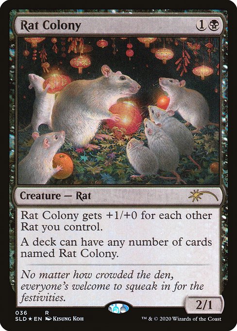 Rat Colony (Secret Lair) Near Mint