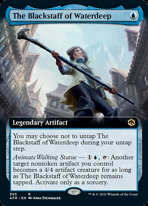 The Blackstaff of Waterdeep (Extended Art) (Adventures in the Forgotten Realms) Near Mint
