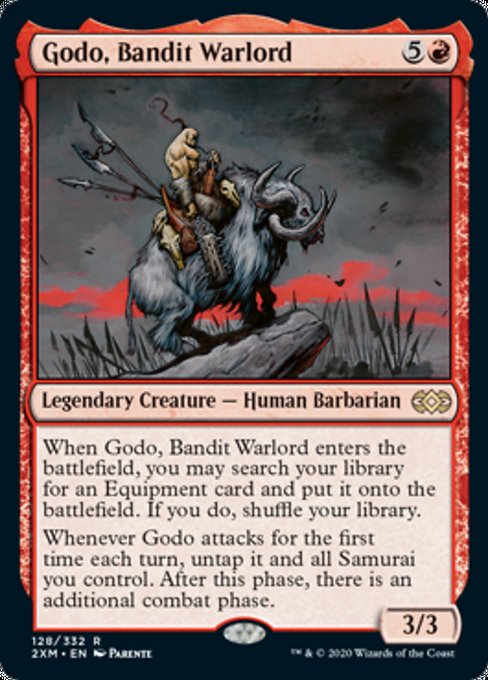Godo, Bandit Warlord (Double Masters) Near Mint Foil