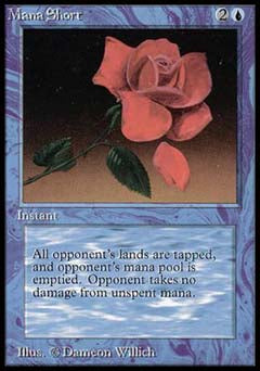 Mana Short (Beta) Near Mint