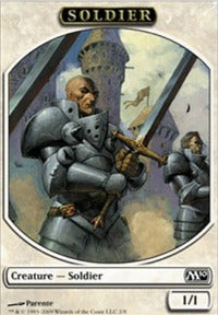 Soldier (Token) (Magic 2010 Core Set) Light Play