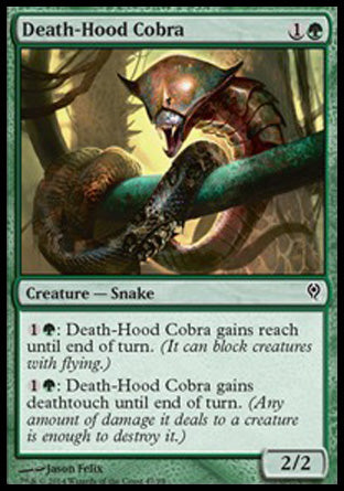 Death-Hood Cobra (Duel Decks: Jace vs Vraska) Near Mint