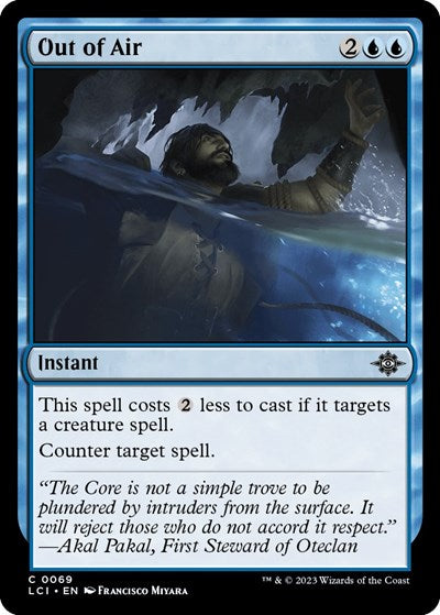 Out of Air (The Lost Caverns of Ixalan) Near Mint