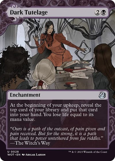Dark Tutelage (Wilds of Eldraine: Enchanting Tales) Near Mint