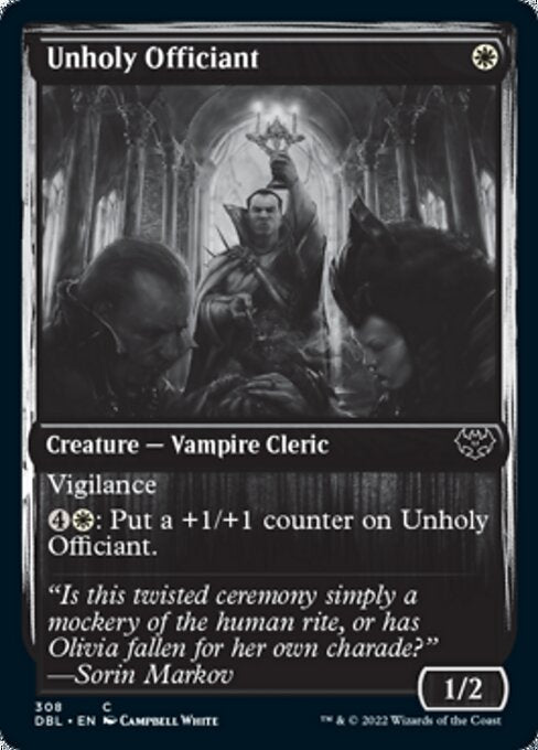 Unholy Officiant (Innistrad: Double Feature) Near Mint
