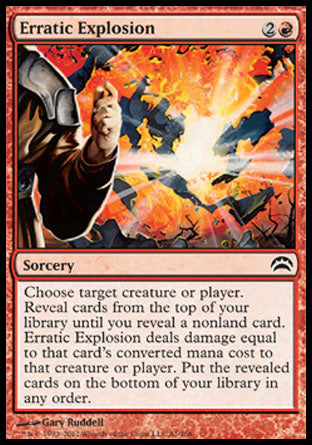 Erratic Explosion (Planechase 2012) Near Mint