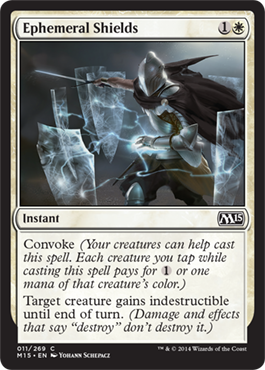 Ephemeral Shields (Magic 2015 Core Set) Near Mint