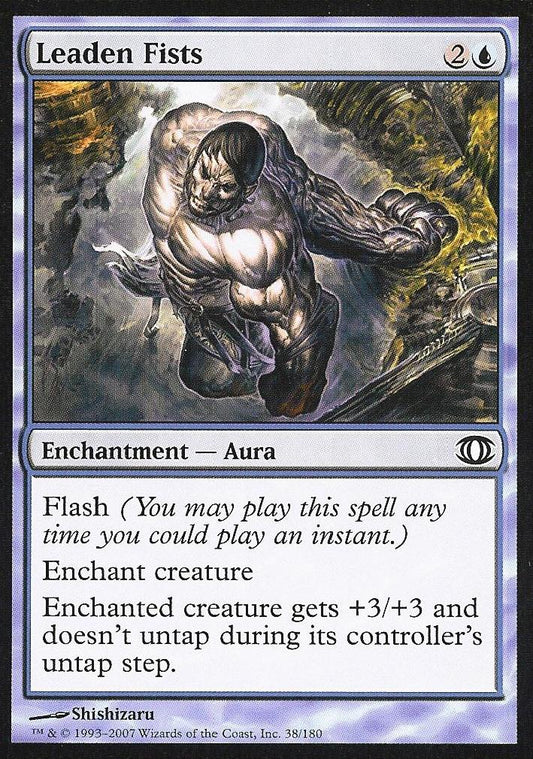 Leaden Fists (Futuresight) Light Play Foil Chinese