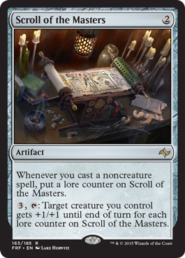 Scroll of the Masters (Fate Reforged) Near Mint