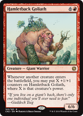 Hamletback Goliath (Conspiracy: Take the Crown) Near Mint Foil