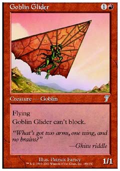 Goblin Glider (7th Edition) Light Play