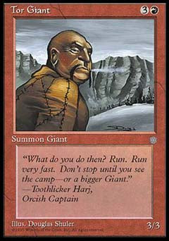 Tor Giant (Ice Age) Good