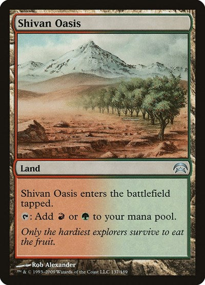 Shivan Oasis (Planechase) Near Mint