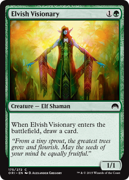Elvish Visionary (Magic Origins) Near Mint